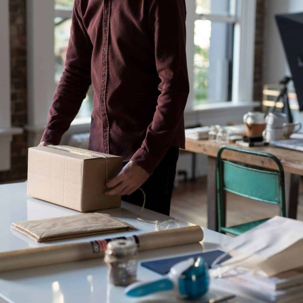 Ufficio e-commerce gestione spedizioni business ordini