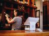 Terminale POS sistema pagamento digitale negozio